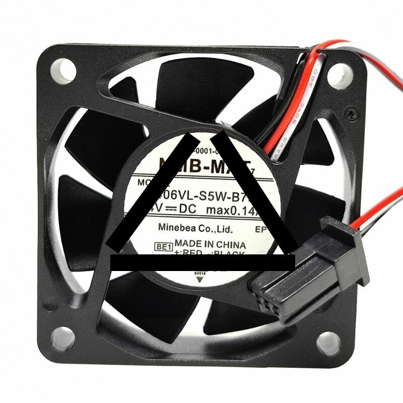 NMB 2406VL-S5W-B79 A90L-0001-0511 DC 24V 0.14A 3 Wires Axial Cooling Fan