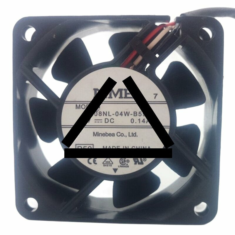 NMB 2408NL-04W-B59 DC 12V 0.14A 6020 Axial Cooling Fan