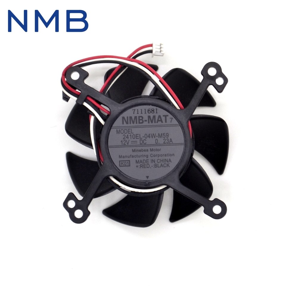 مراوح تبريد NMB 2410EL-04W-M59 12V DC 0.23A