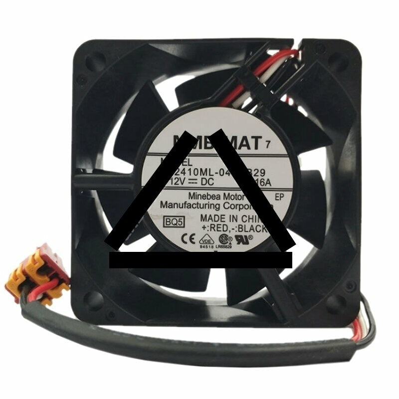 NMB 2410ML-04W-B29 DC 12V 0.16A 3 Wires Axial Cooling Fan