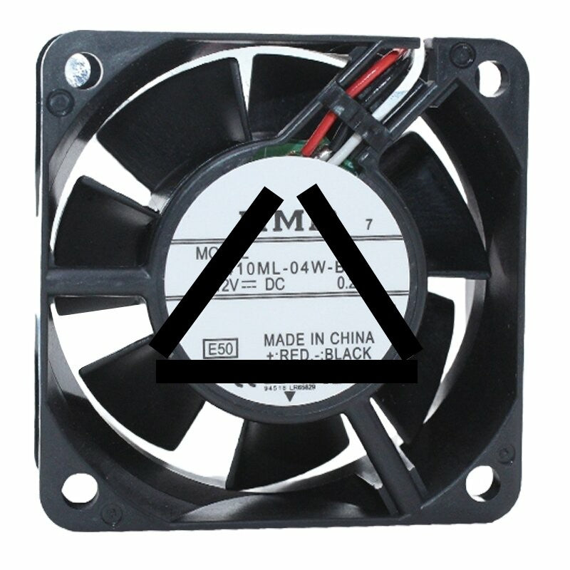 NMB 2410ML-04W-B49 DC 12V 0.22A 3 Wires Axial Cooling Fan