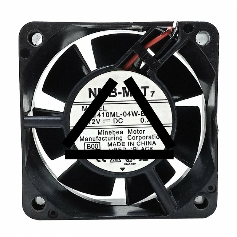 NMB 2410ML-04W-B50 DC 12V 0.26A 2 Wires Axial Cooling Fan