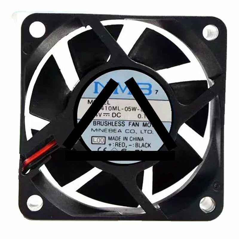 NMB 2410ML-05W-B50 DC 24V 0.13A 2 Wires / 3 Wires Axial Cooling Fan