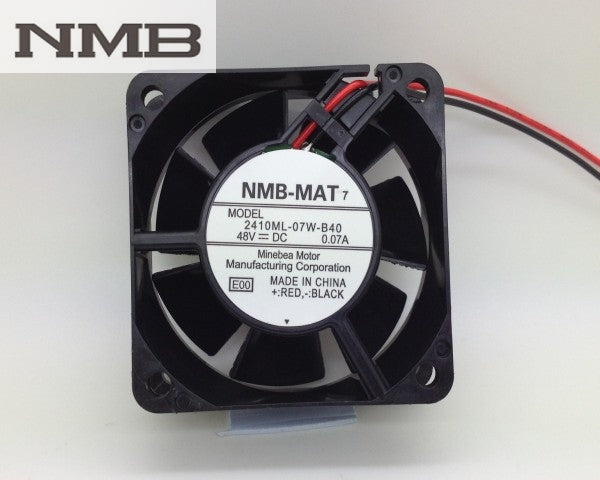 NMB 2410ML-07W-B40 6025 48V dual ball bearing fan 6CM