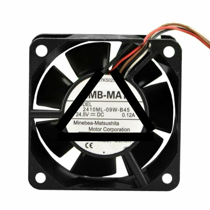 NMB 2410ML-09W-B45 DC 24.5V 0.12A 2 Wires / 3 Wires / 4 Wires Axial Cooling Fan