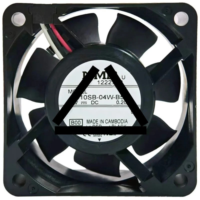 NMB 2410SB-04W-B59 12V 0.20A 3 Wires Axial Cooling Fan