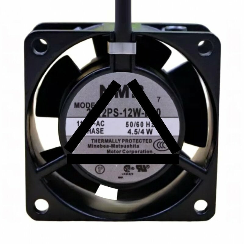 NMB 2412PS-12W-B30 AC 115V 4.5W / 4W 2 Wires Axial Cooling Fan