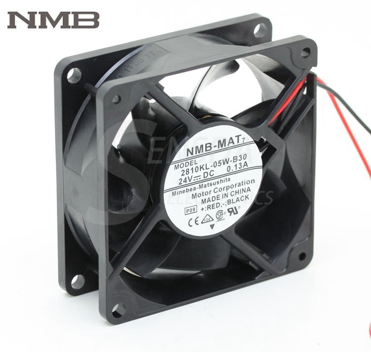 NMB 2810KL-05W-B30 70mm 7cm مراوح تبريد محورية لحافظة الكمبيوتر والمعالج DC24V 0.13A