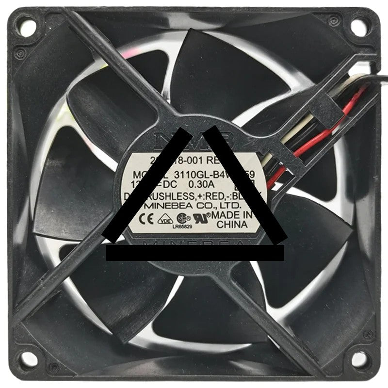 NMB 3110GL-B4W-B59 12V 0.30A Brushless Axial Cooling Fan