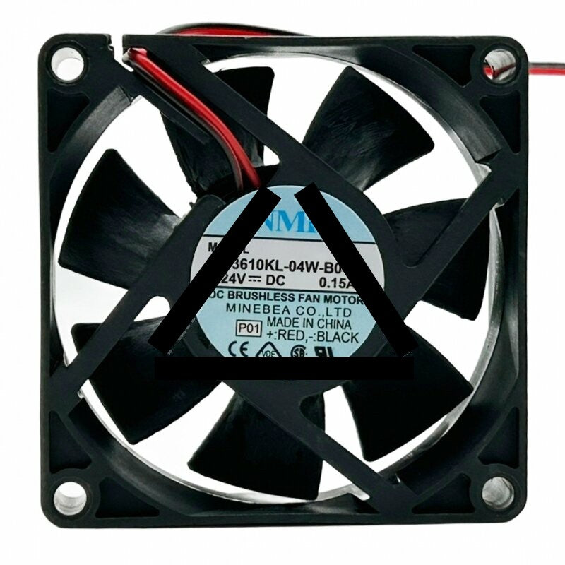 NMB 3110KL-04W-B04 DC 24V 0.15A 7025 Axial Cooling Fan