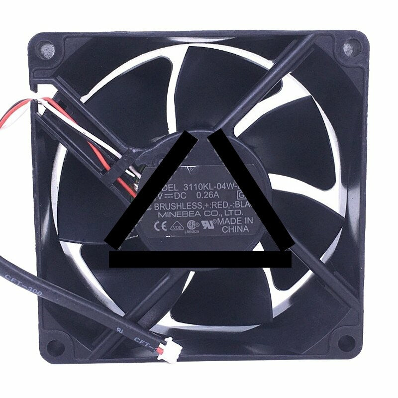 NMB 3110KL-04W-B49 DC 12V 0.26A 8025 Axial Cooling Fan