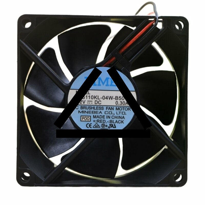 NMB 3110KL-04W-B50 DC 12V 0.30A 2 Wires Axial Cooling Fan