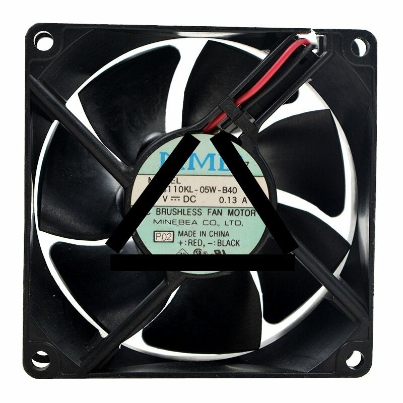 NMB 3110KL-05W-B40 DC 24V 0.13A 2 Wires Axial Cooling Fan
