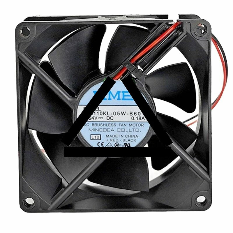 NMB 3110KL-05W-B60 DC 24V 0.18A 8025 Axial Cooling Fan