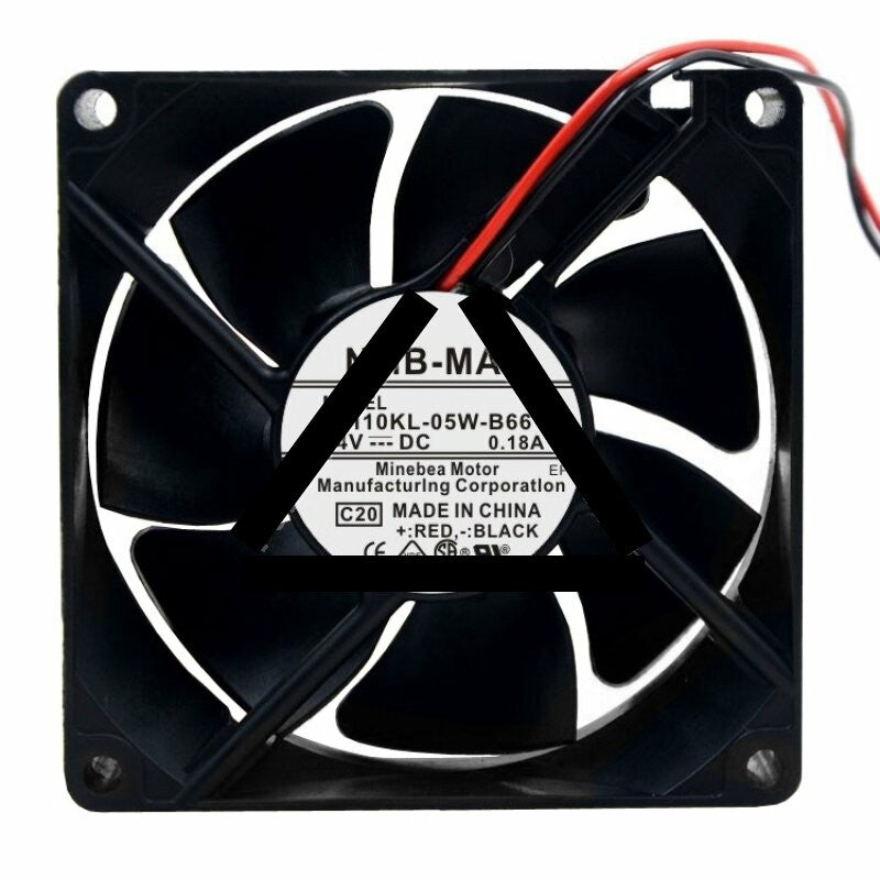 NMB 3110KL-05W-B66 DC 24V 0.18A 2 Wires / 3 Wires / 4 Wires Axial Cooling Fan