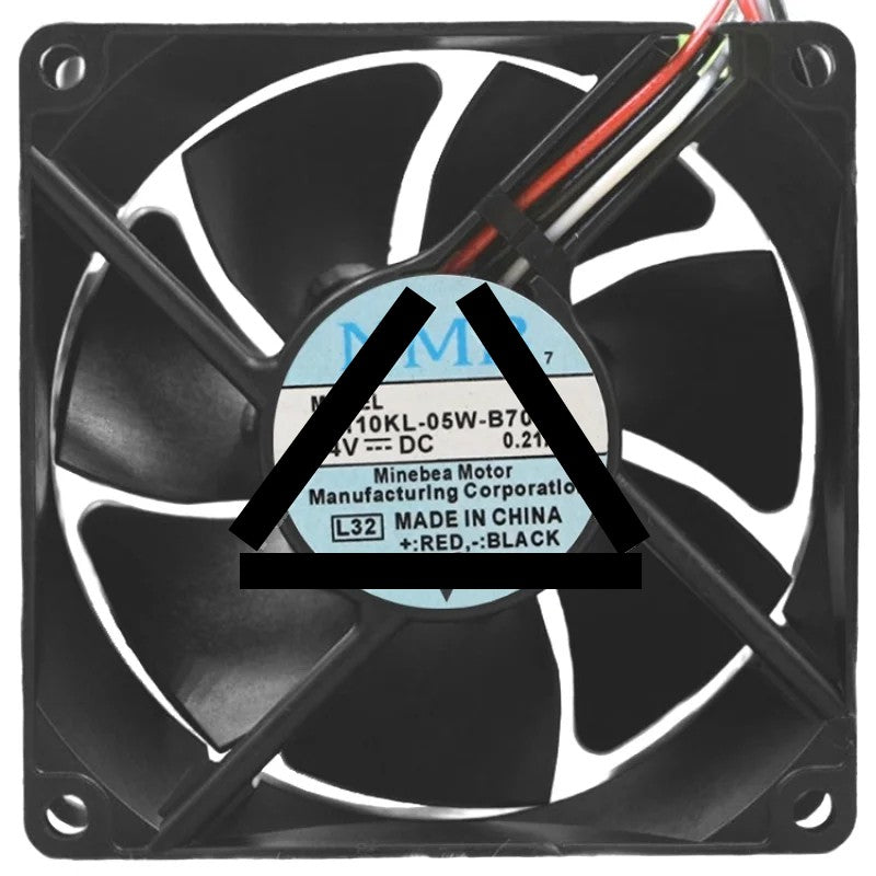 NMB 3110KL-05W-B70 24V 0.21A 2 / 3 Wires Axial Cooling Fan