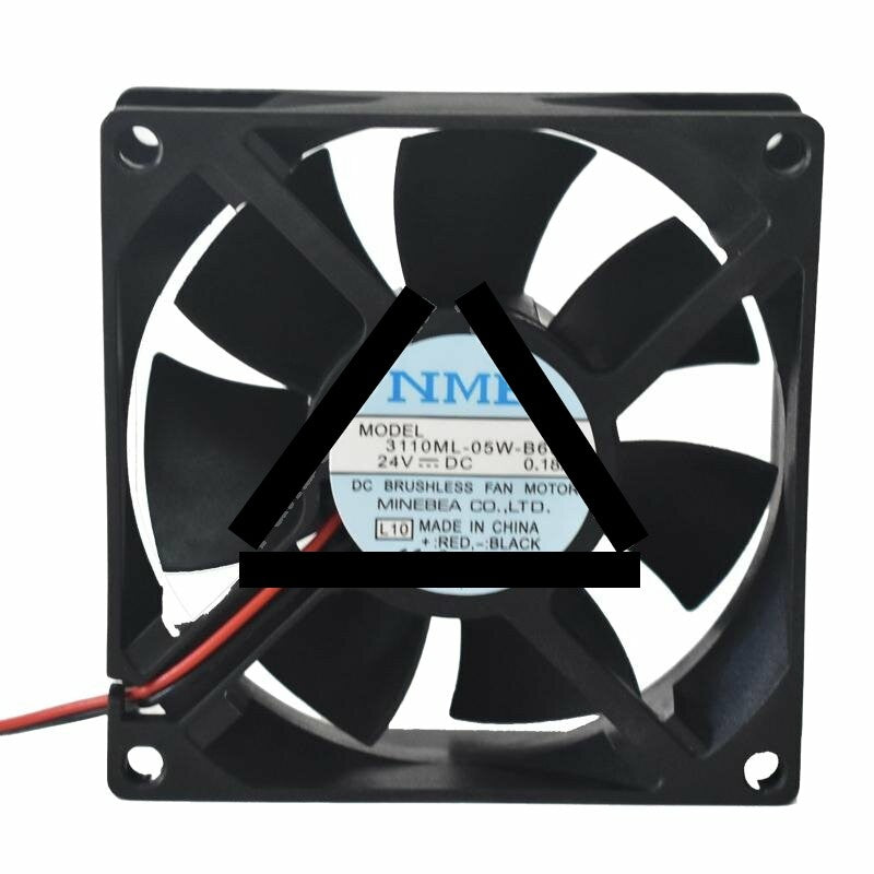 NMB 3110ML-05W-B60 DC 24V 0.18A 8025 Axial Brushless Cooling Fan