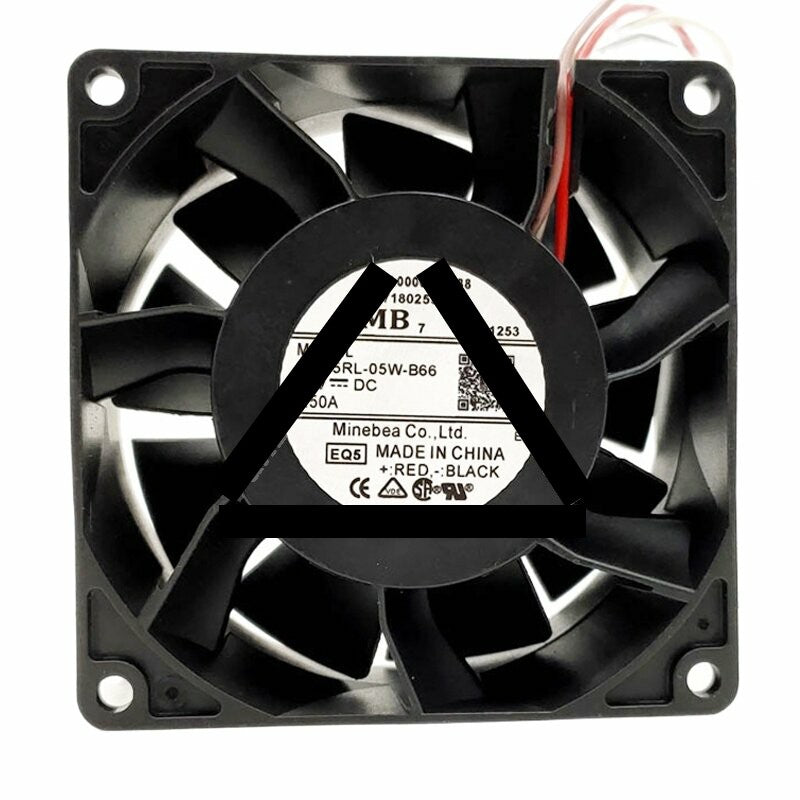 NMB 3115RL-05W-B66 DC 24V 0.50A 8038 Axial Cooling Fan