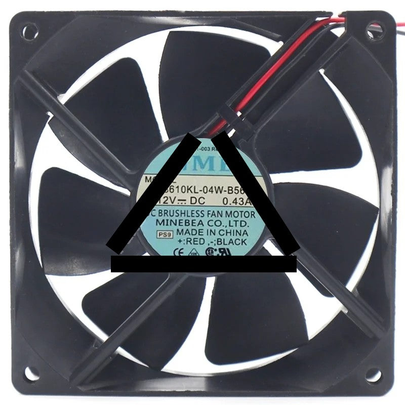 NMB 3610KL-04W-B56 12V 0.43A 2 / 3 Wires Cooling Fan