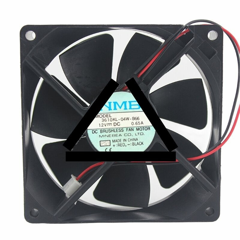 NMB 3610KL-04W-B66 DC 12V 0.65A 9025 Axial Brushless Cooling Fan