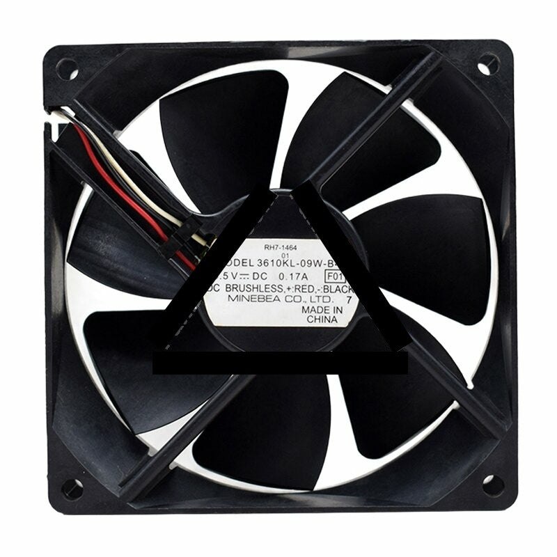 NMB 3610KL-09W-B49 DC 25.5V 0.17A 9225 Axial Brushless Cooling Fan