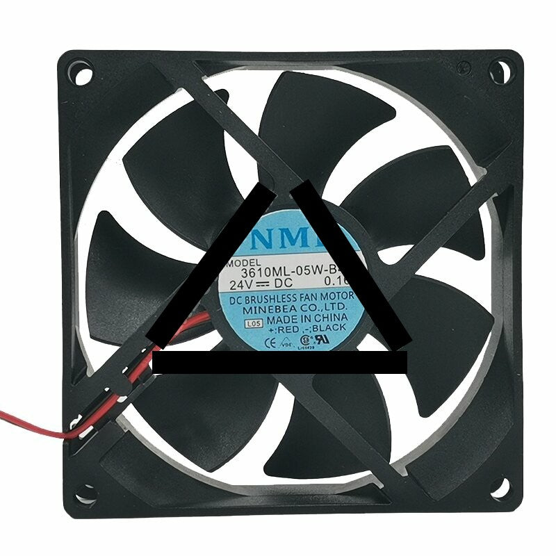 NMB 3610ML-05W-B49 DC 24V 0.16A 9225 Axial Brushless Cooling Fan