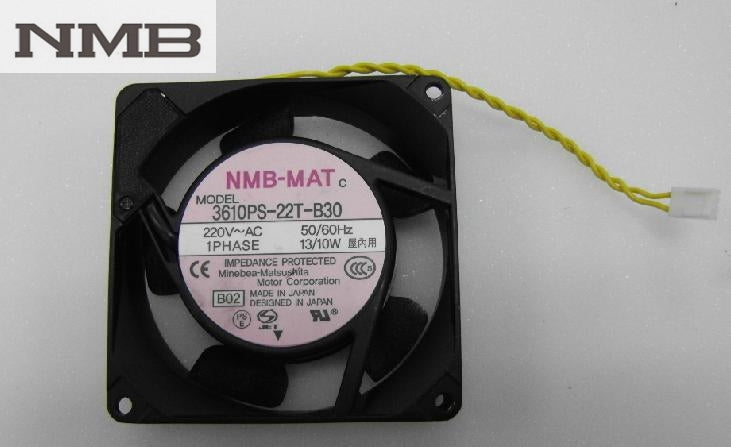 NMB 3610PS-22T-B30 9225 220V socket axial cooling fan for server inverter case