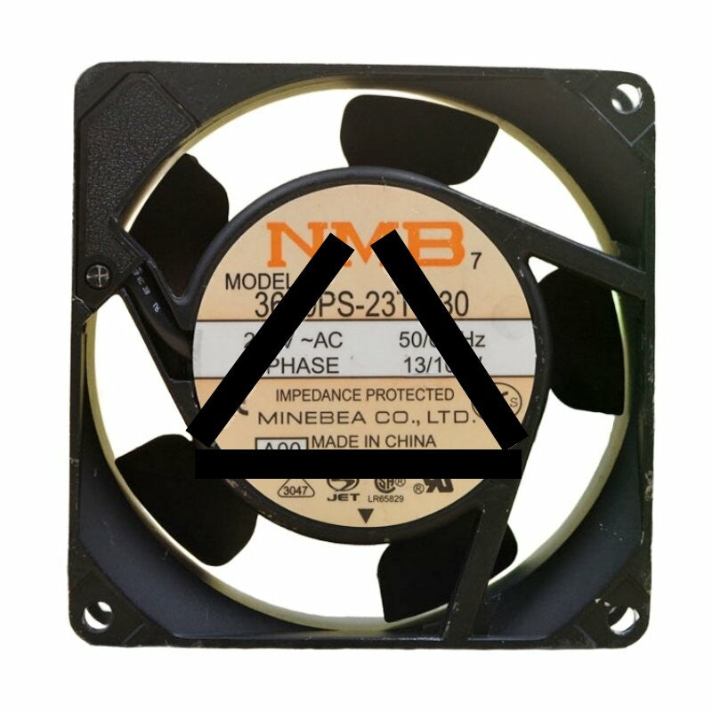 NMB 3610PS-23T-B30 AC 230V 13W/10W 2 Wires Axial Cooling Fan