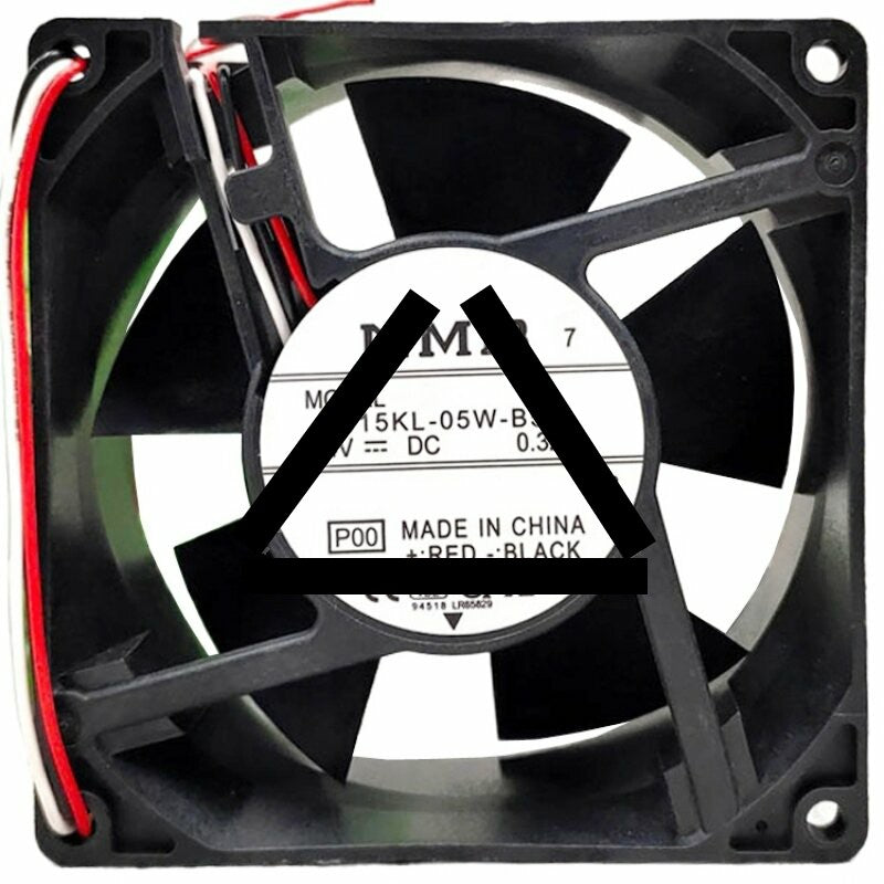 NMB 3615KL-05W-B59 DC 24V 0.32A 2 / 3 / 4 Wires 9238 Axial Cooling Fan