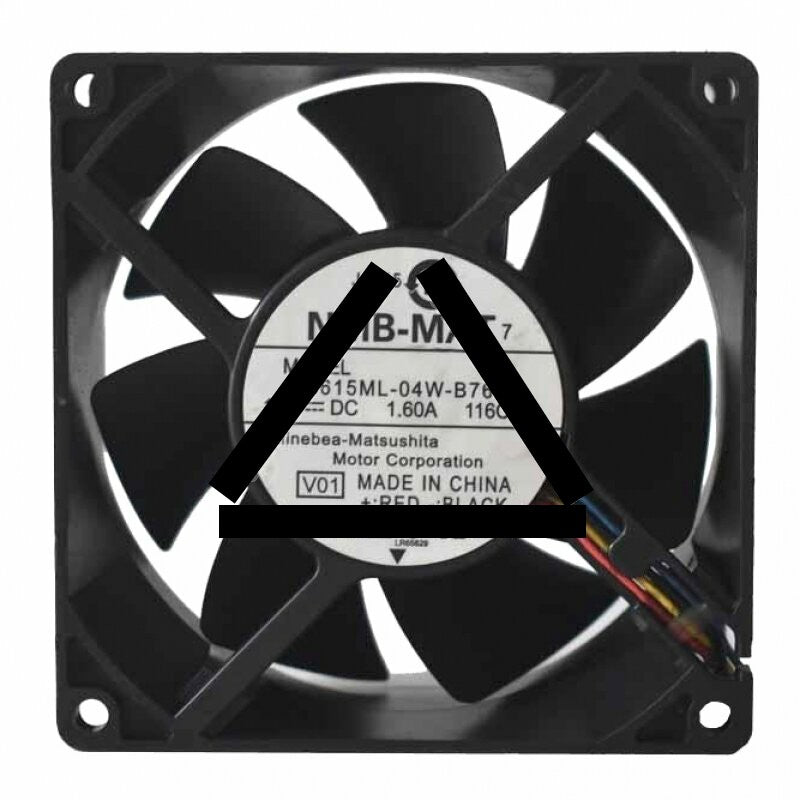 NMB 3615ML-04W-B76 DC 12V 1.6A 2 Wires / 3 Wires / 4 Wires Axial Cooling Fan