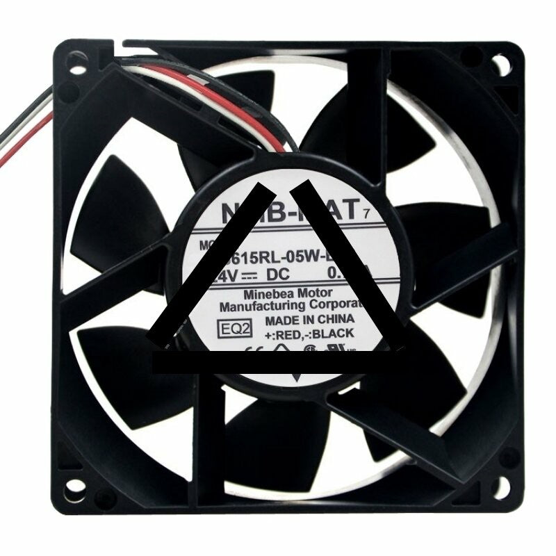 NMB 3615RL-05W-B49 DC 24V 0.73A 3 Wires Axial Cooling Fan