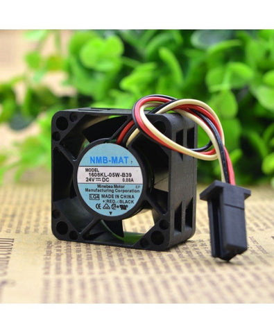 The original NMB 4020 1608KL-05W-B39 DC 24V fan 0.07A fan switch CPU chassis cabinet power supply fan