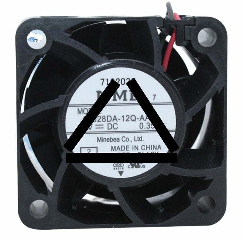 NMB 4028DA-12Q-AAF DC 12V 0.35A 4028 Axial Cooling Fan