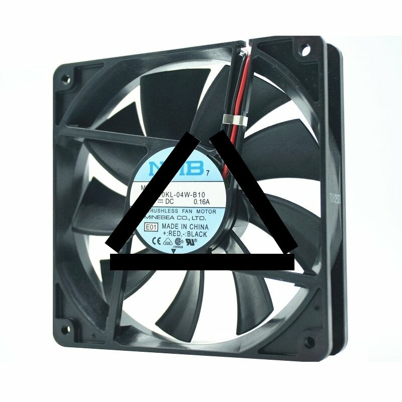NMB 4710KL-04W-B10 DC 12V 0.16A 2 Wires / 3 Wires Axial Cooling Fan