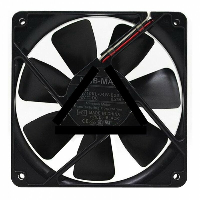 NMB 4710KL-04W-B26 DC 12V 0.25A 2 Wires / 3 Wires / 4 Wires Axial Cooling Fan