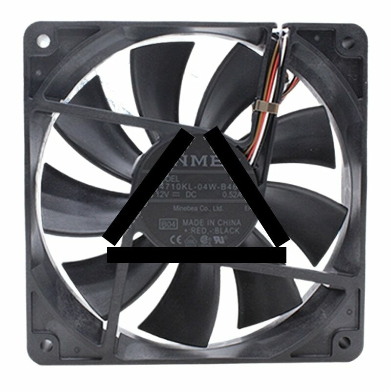 NMB 4710KL-04W-B46 DC 12V 0.52A 12025 Axial Cooling Fan