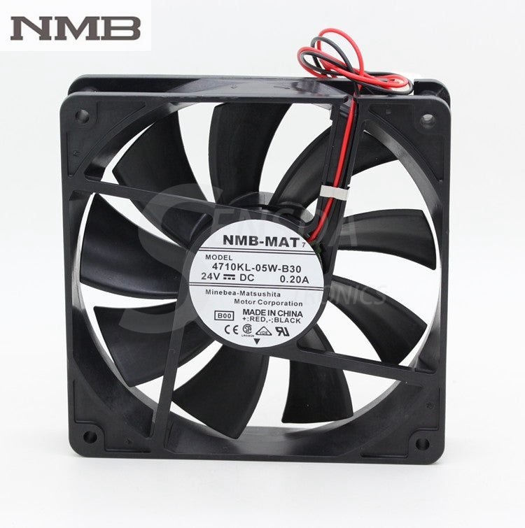 NMB 4710KL-05W-B30 24V 0.20A 12Cm 120mm 12cm 12025 quiet silent server inverter Cooling fans
