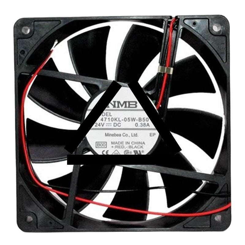 NMB 4710KL-05W-B50 DC 24V 0.38A 12025 Axial Cooling Fan