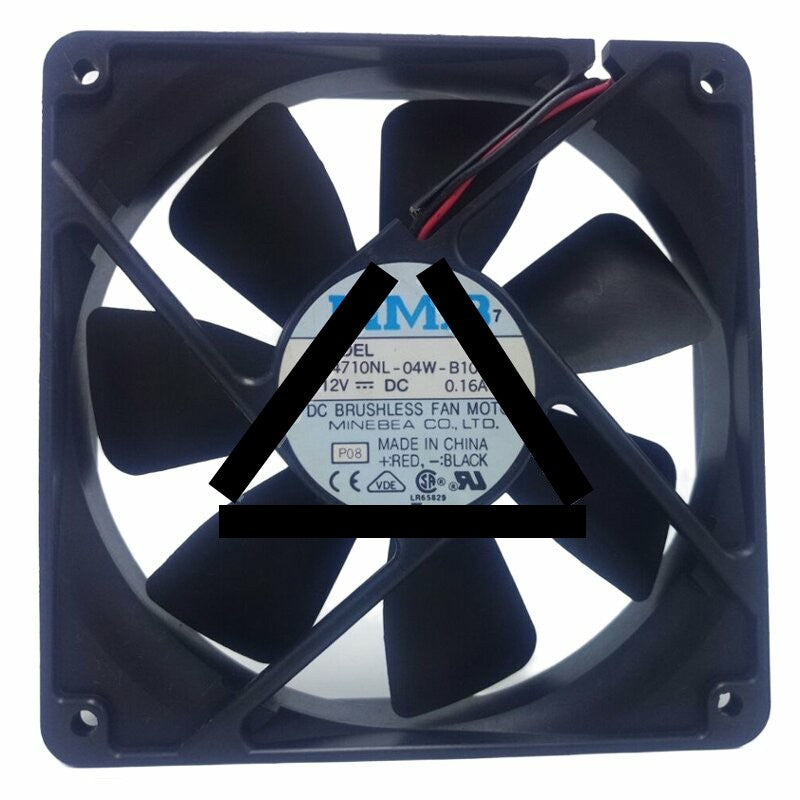 NMB 4710NL-04W-B10 DC 12V 0.16A 12025 Axial Cooling Fan