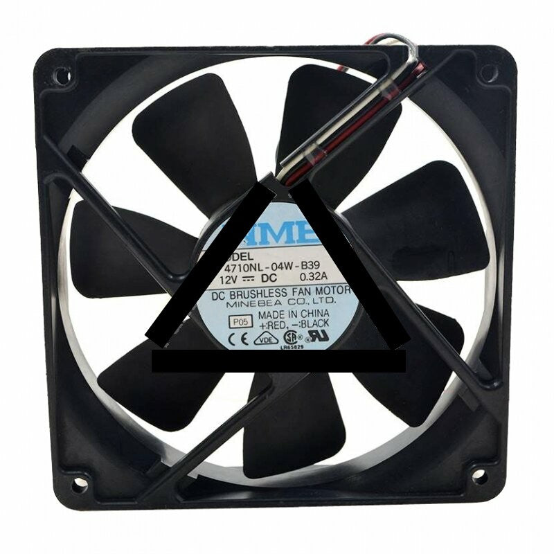 NMB 4710NL-04W-B39 DC 12V 0.32A 3 Wires Axial Cooling Fan