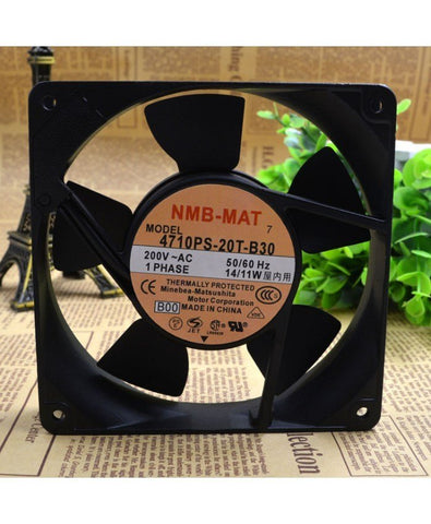 Original NMB 4710PS-20T-B30 120*120*25MM 200V 14/11W fan