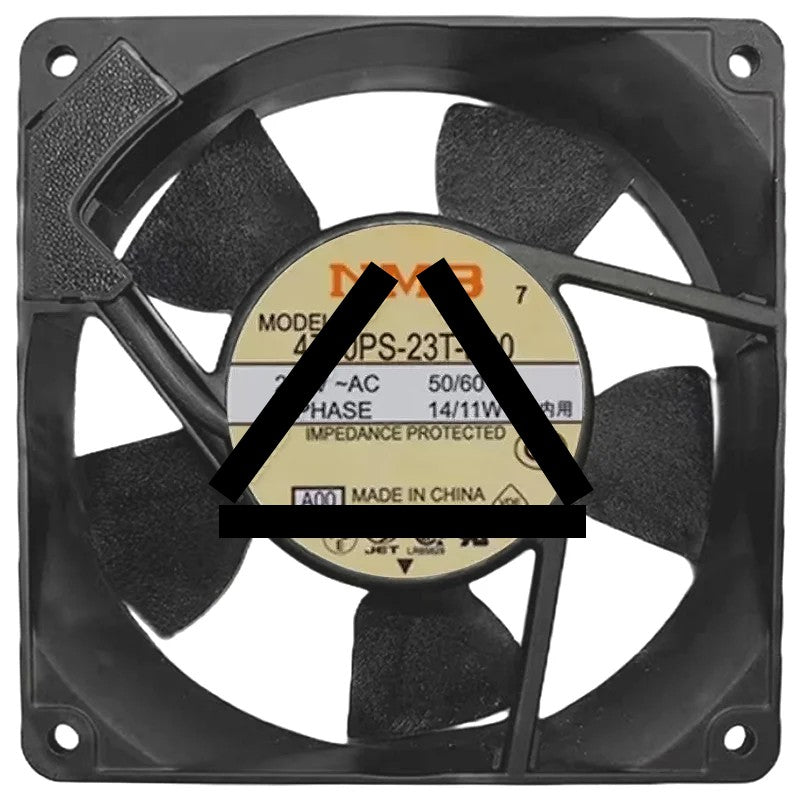 NMB 4710PS-23T-B30 230V 14/11W Impedance Protected 1 PHASE Cooling Fan