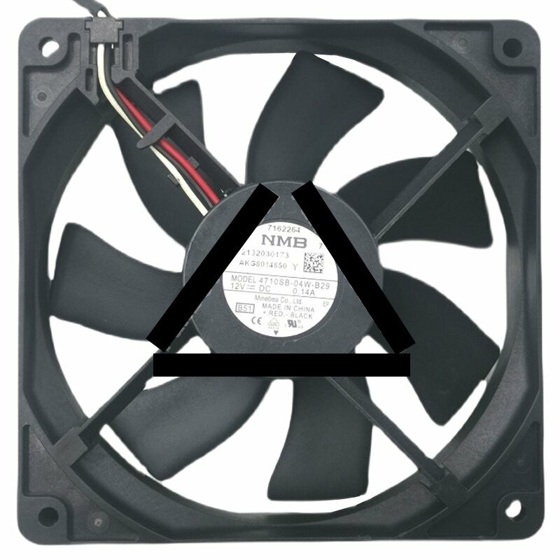 NMB 4710SB-04W-B29 DC 12V 0.14A 3 Wires Axial Cooling Fan