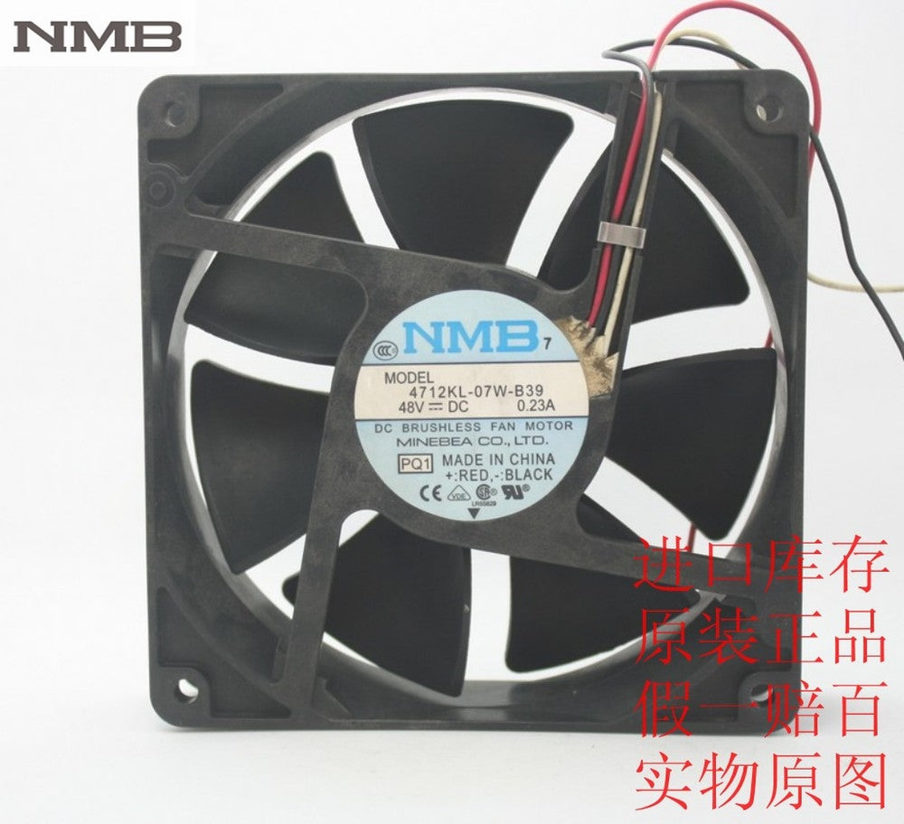 NMB 4712KL-07W-B39 12032 12CM 120mm DC 48V 0.23A frequency waterproof fan