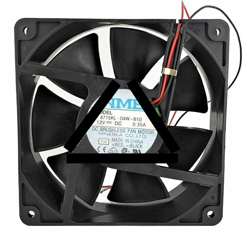 NMB 4715KL-04W-B10 DC 12V 0.35A 12038 Axial Cooling Fan