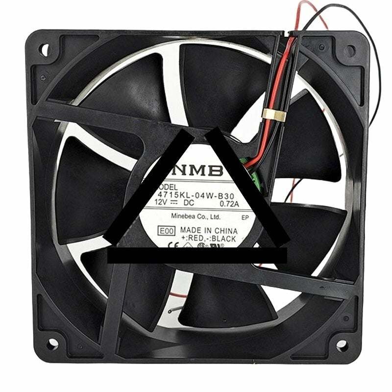 NMB 4715KL-04W-B30 DC 12V 0.72A 12038 Axial Cooling Fan