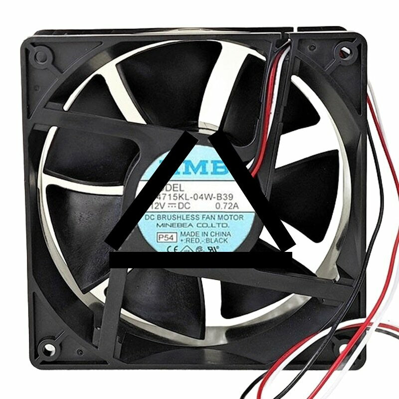 NMB 4715KL-04W-B39 DC 12V 0.72A 12038 Axial Cooling Fan