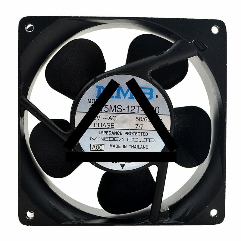 NMB 4715MS-12T-B20 AC 115V 7W 2 Wires Axial Cooling Fan