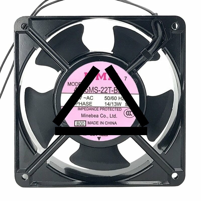 NMB 4715MS-22T-B50 AC 220V 14/13W 12038 Axial Cooling Fan