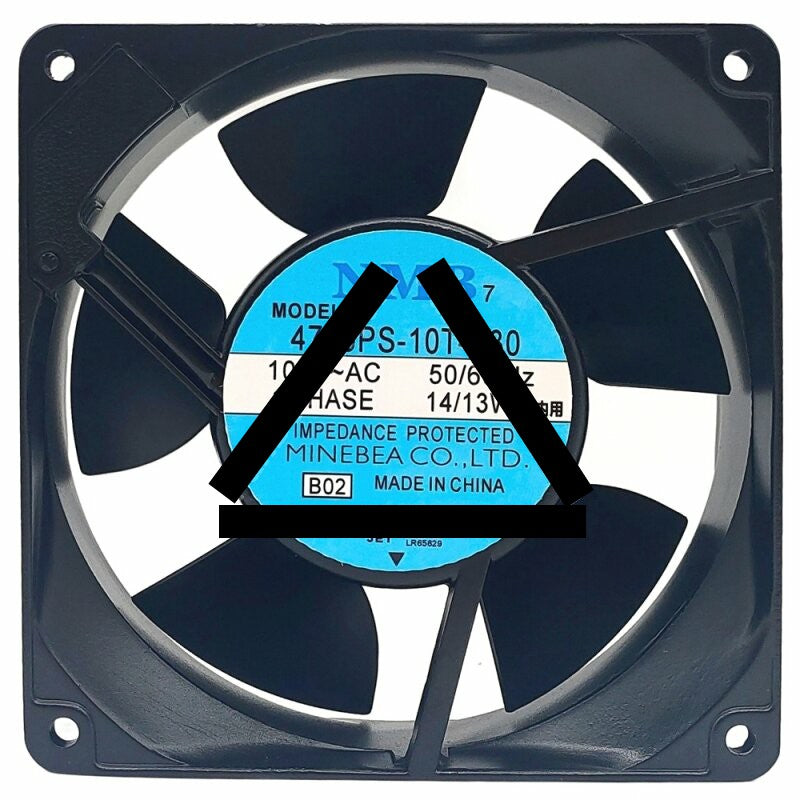 NMB 4715PS-10T-B30 AC 100V 14/13W Impedance Protected Axial Cooling Fan